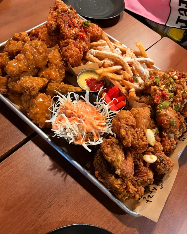 Korean Fried Chicken at Sarang Kitchen